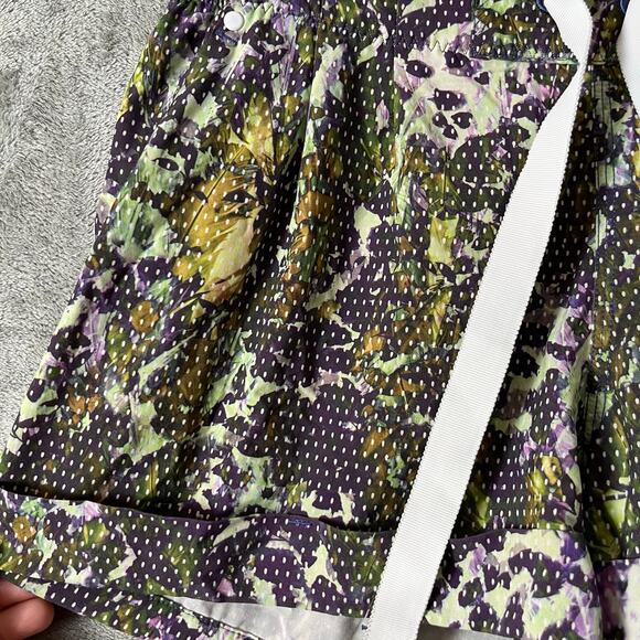 Lululemon Spring Break Away Short Floral Sport White Multi Size 6 - Picture 2 of 5